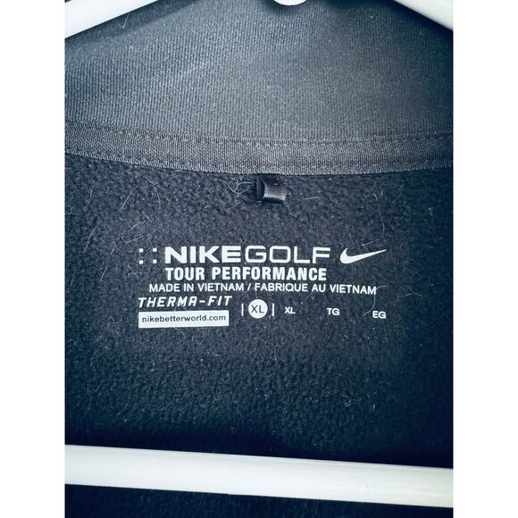 Nike Golf Tour Performance Therma-Fit Black Jacket sz XL - Picture 3 of 7